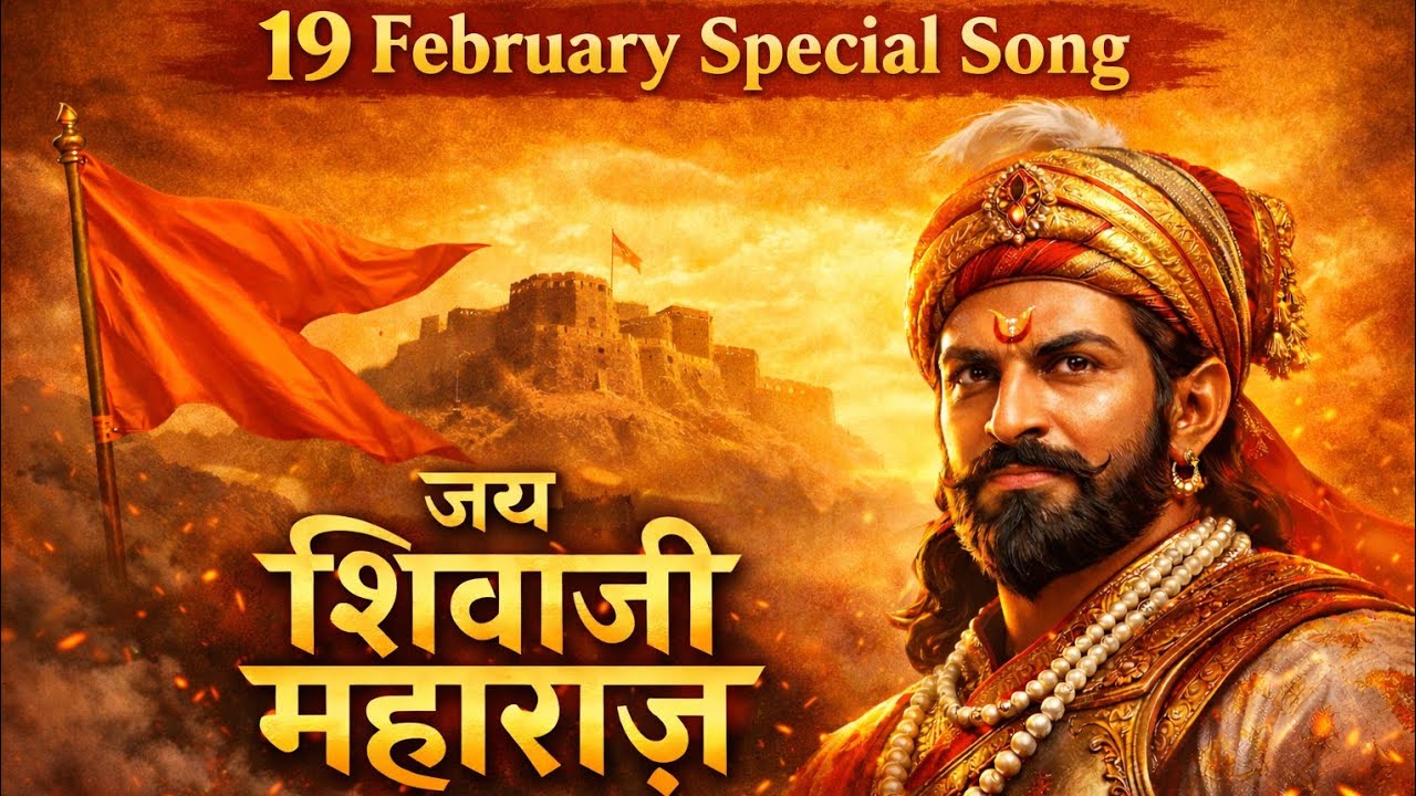 🚩 19 February – Chhatrapati Shivaji Maharaj Jayanti Special Song 🚩