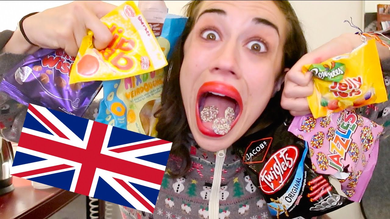 AMERICAN EATS BRITISH TREATS AND SWEETS