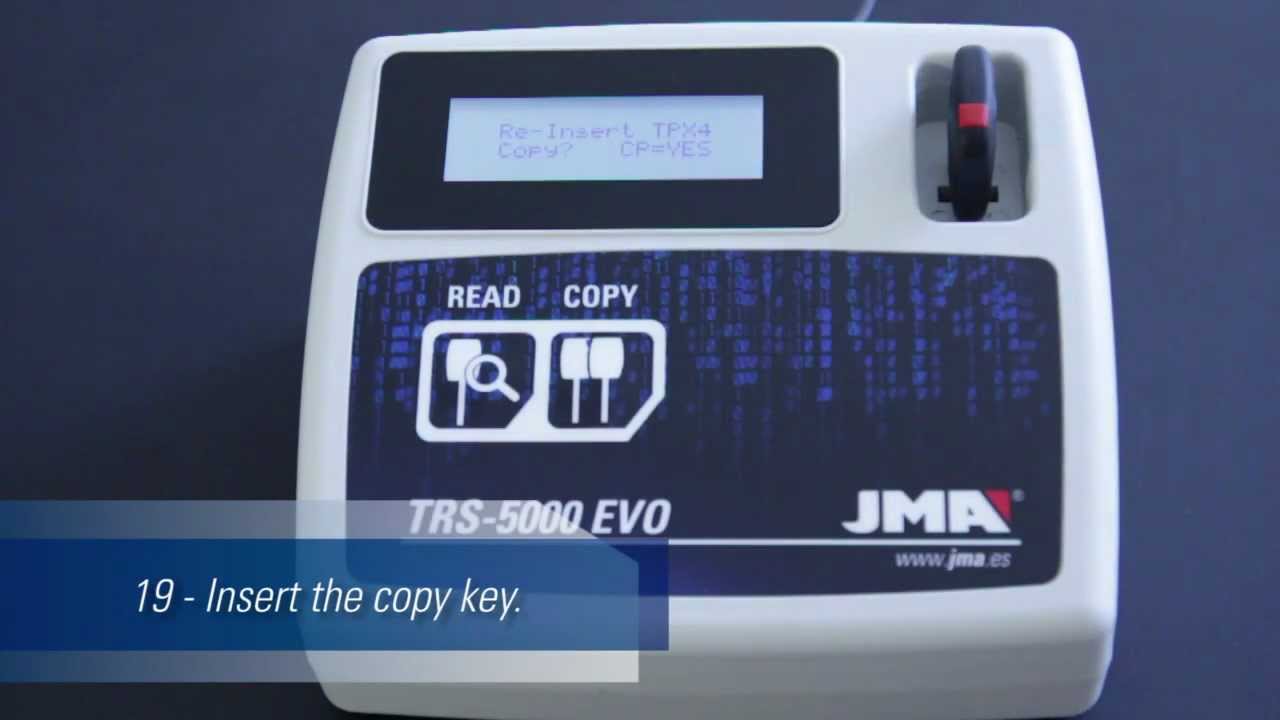 TRS-5000 EVO Transponder machine