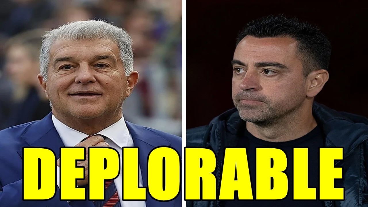 XAVI ATACA A LAPORTA Y PERJUDICA AL BARÇA CON UN ATAQUE FUERA DE TIEMPO PURAMENTE ELECTORAL