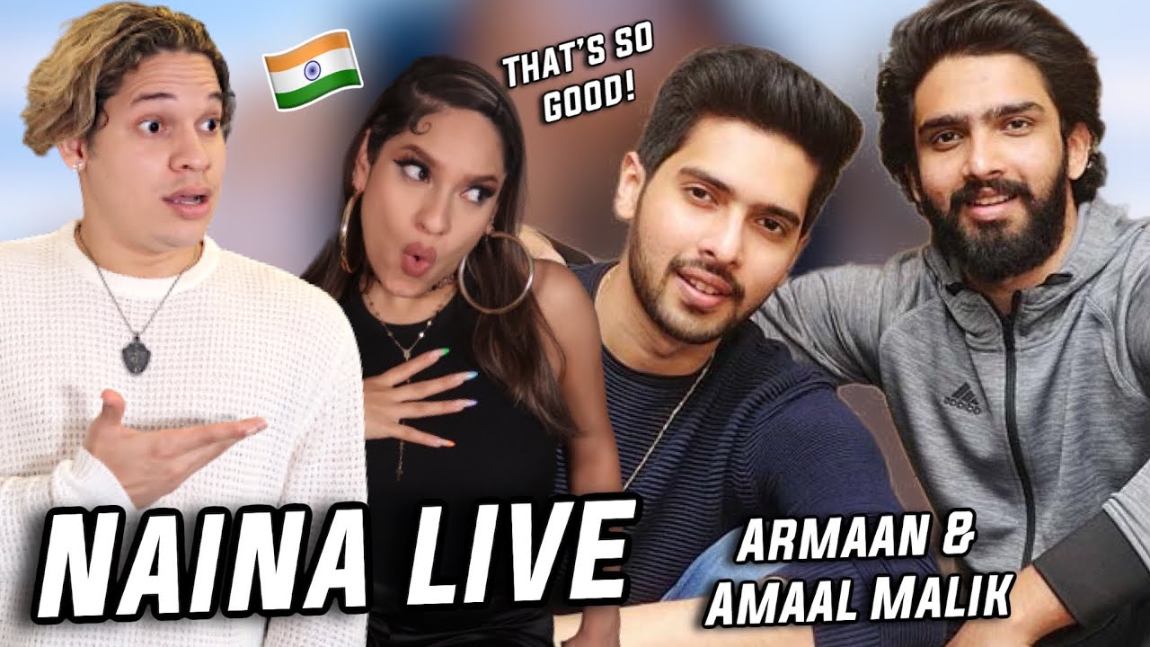 The Acoustic MASTER | Waleska & Efra react to Armaan & Amaal Malik - Naina Live Acoustic