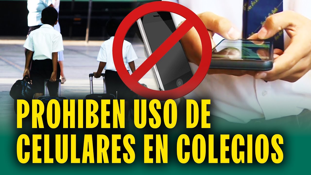Prohibido el uso de celulares en colegios: As&iacute; lo aprob&oacute; nueva ley