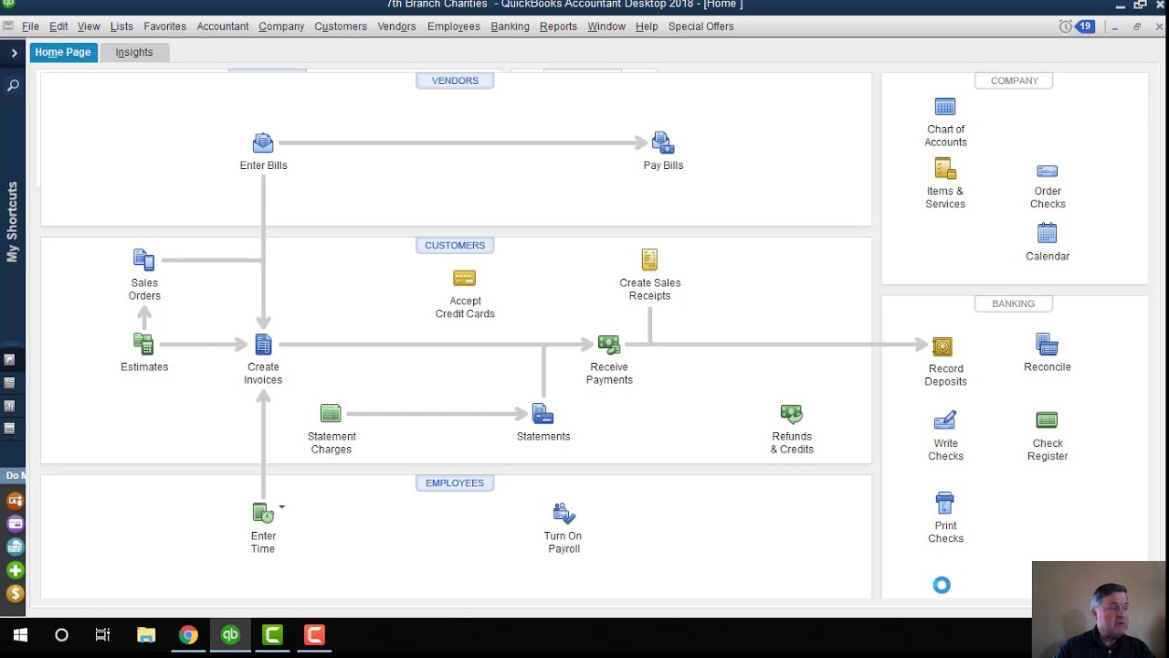 QuickBooks for Nonprofits, Fund Accounts