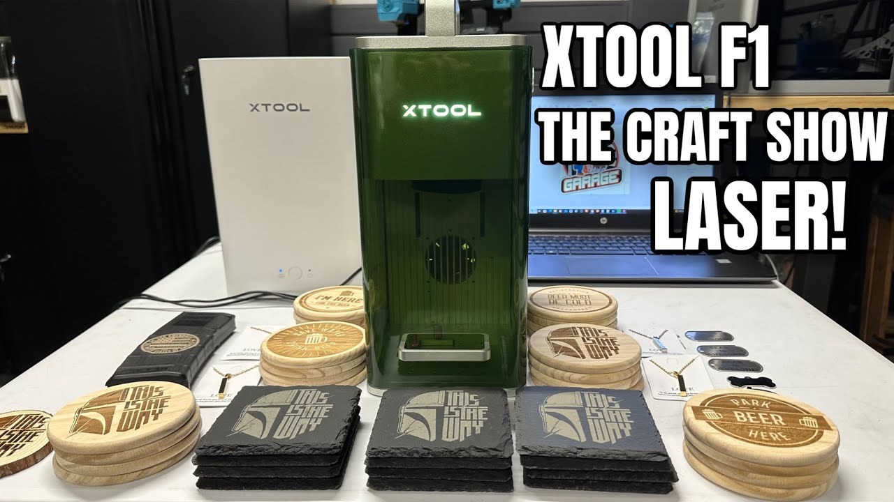 xTOOL F1 — ЛУЧШИЙ ЛАЗЕР ДЛЯ ВЫСТАВОК РУКОДЕЛИЯ