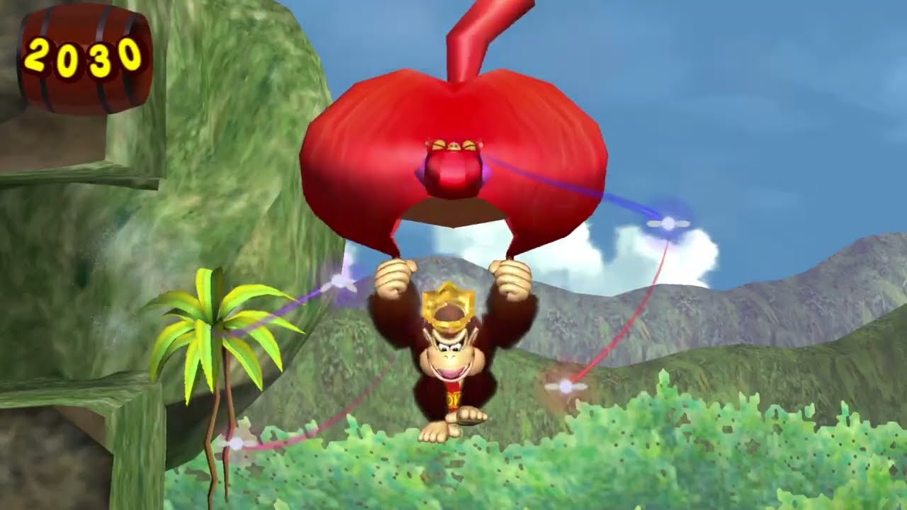 Donkey Kong Jungle Beat (Wii): Banana Kingdom - 2520 bananas