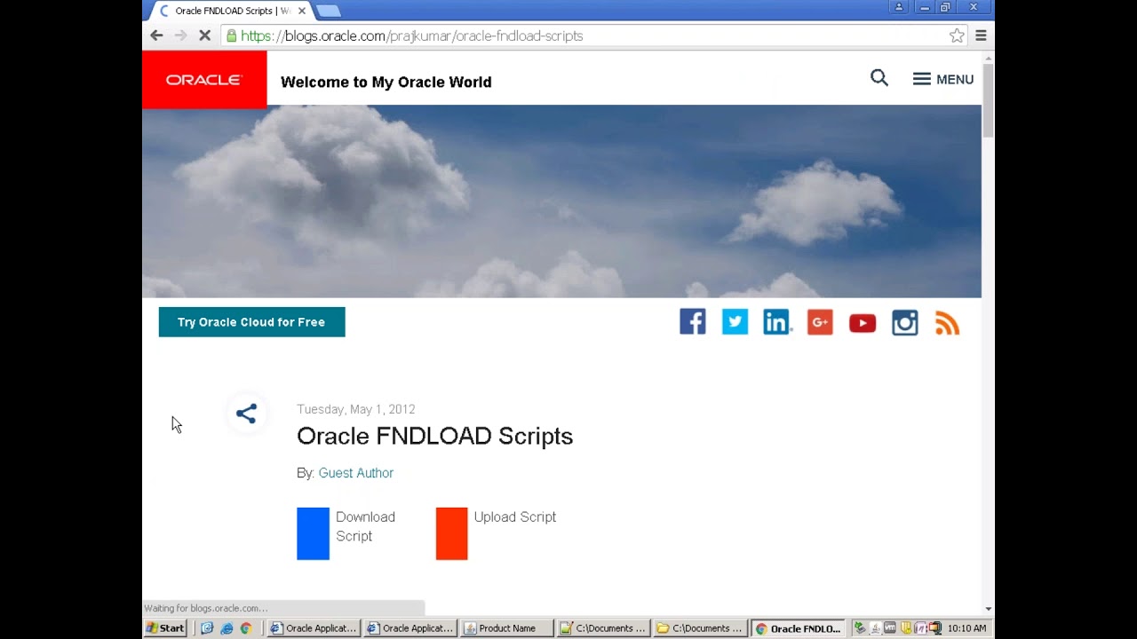 Oracle E-Business Suite- Migration Steps Basics