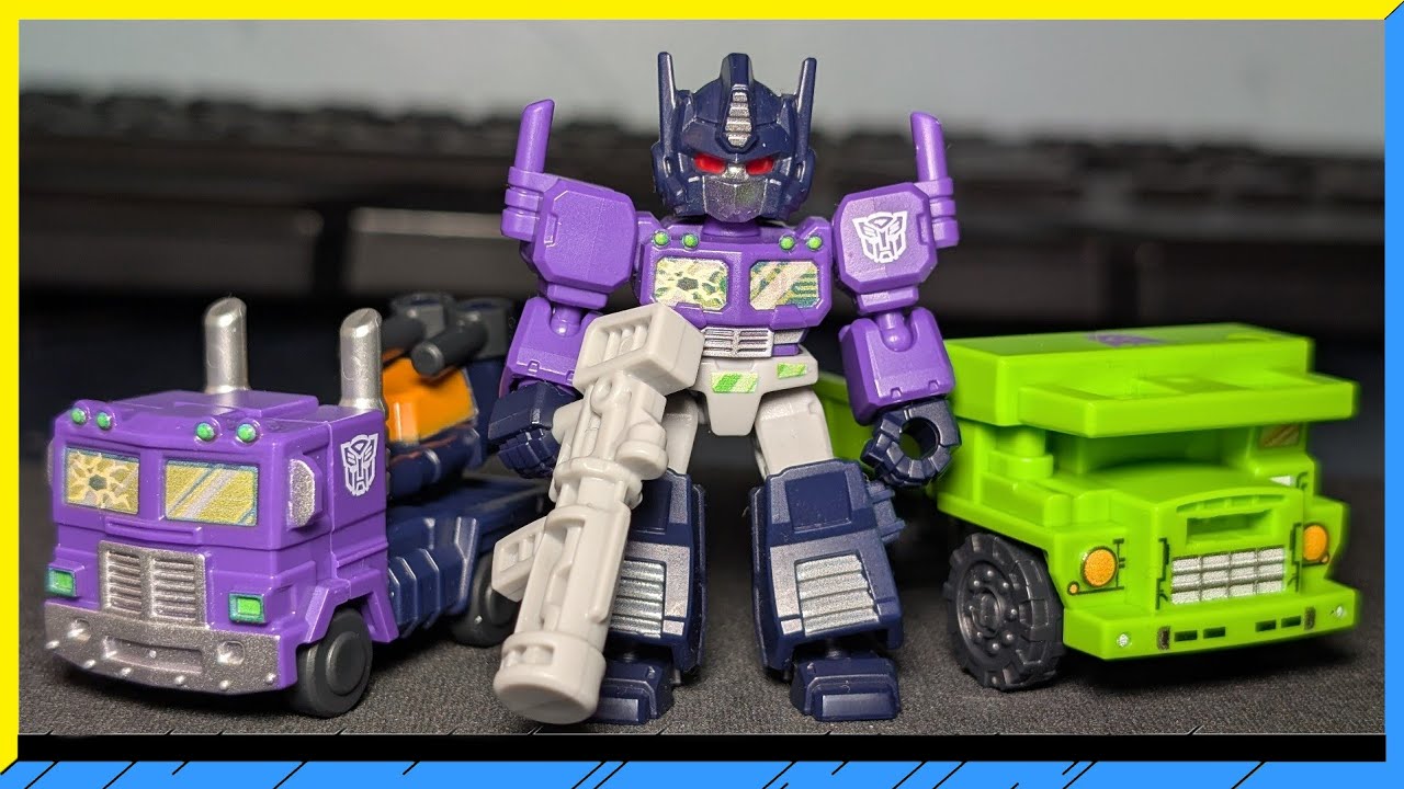 Tiny Prime!!! Blokees Defender Version 3: SG Optimus Prime SG OP Vehicle and Longhaul Vehicle 