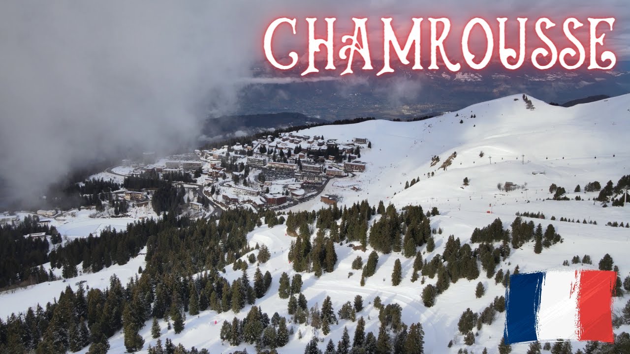 CHAMROUSSE - FRENCH ALPS - FRANCE - SKIING - Travelling and Flying