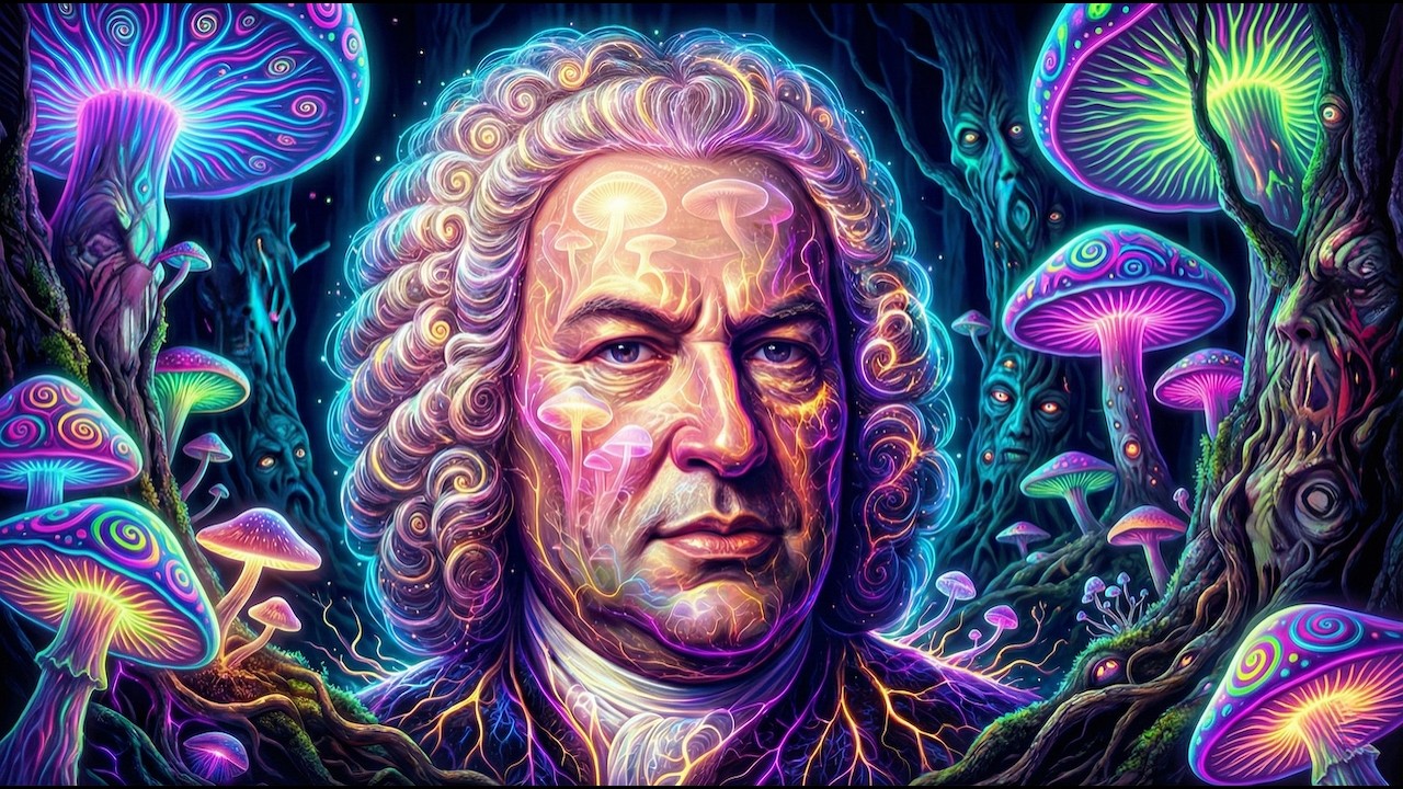 J.S. Bach - Psytrance Set (Badinerie, Air, Prelude, Brandenburg) | Trippy Visuals