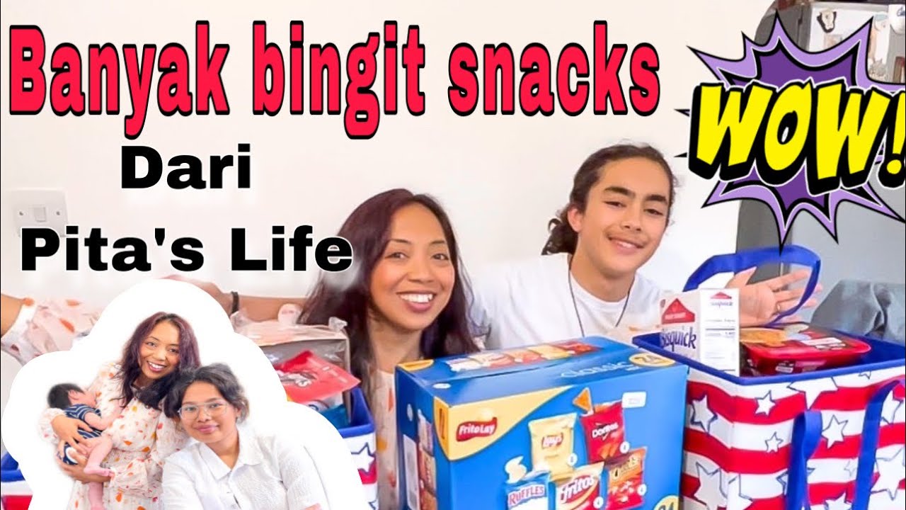 UNBOXING SNACK AMERIKA SEABREK! Kiriman @Pita'sLife
