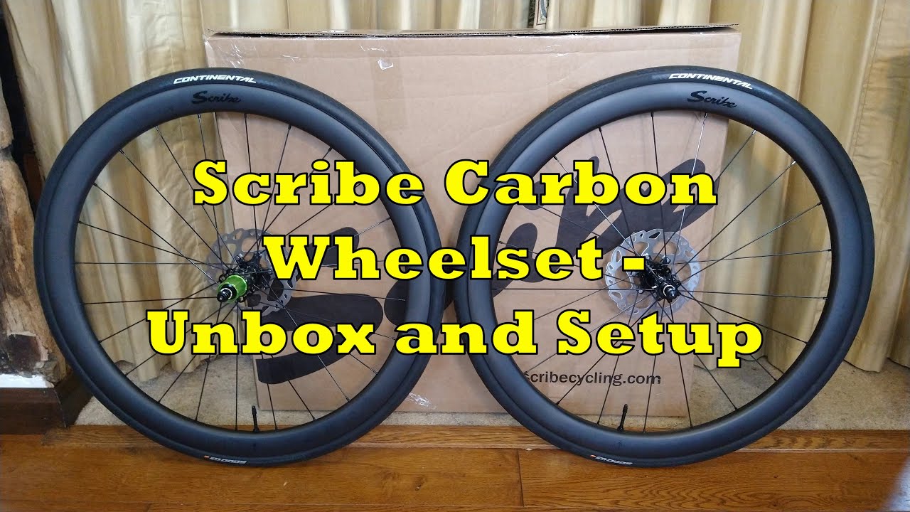 Scribe Carbon Wheelset - Unbox and Setup