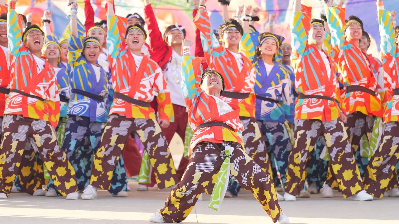 [4K] 嘉們-KAMON-【ファイルエキシビジョン】　にっぽんど真ん中祭り どまつりinモリコロパーク 2025 秋のどまつり(秋どま) 日曜日 (中央)