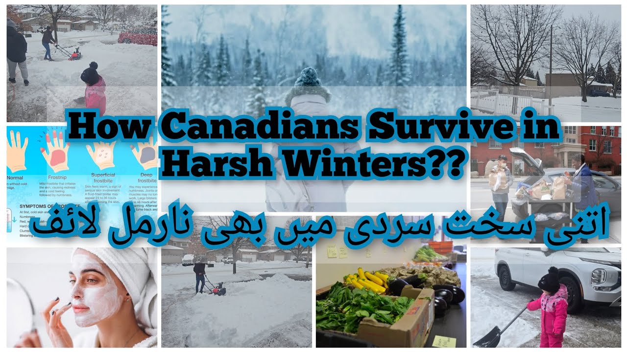 Canadians sakht sardi k dino me khud ko kaise protect karte hain?| Real life tips |Winter life in 🇨🇦