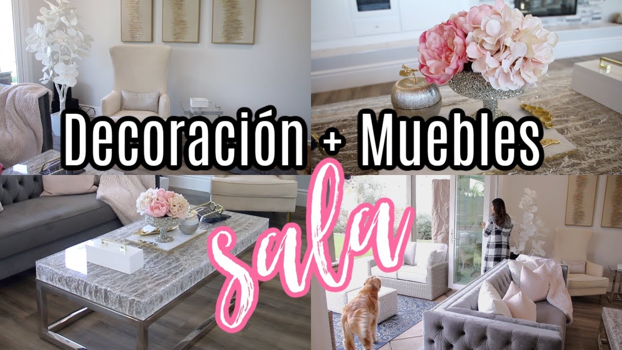 DECORACIÓN + MUEBLES - DECORANDO MI SALA PARA PRIMAVERA 🌷