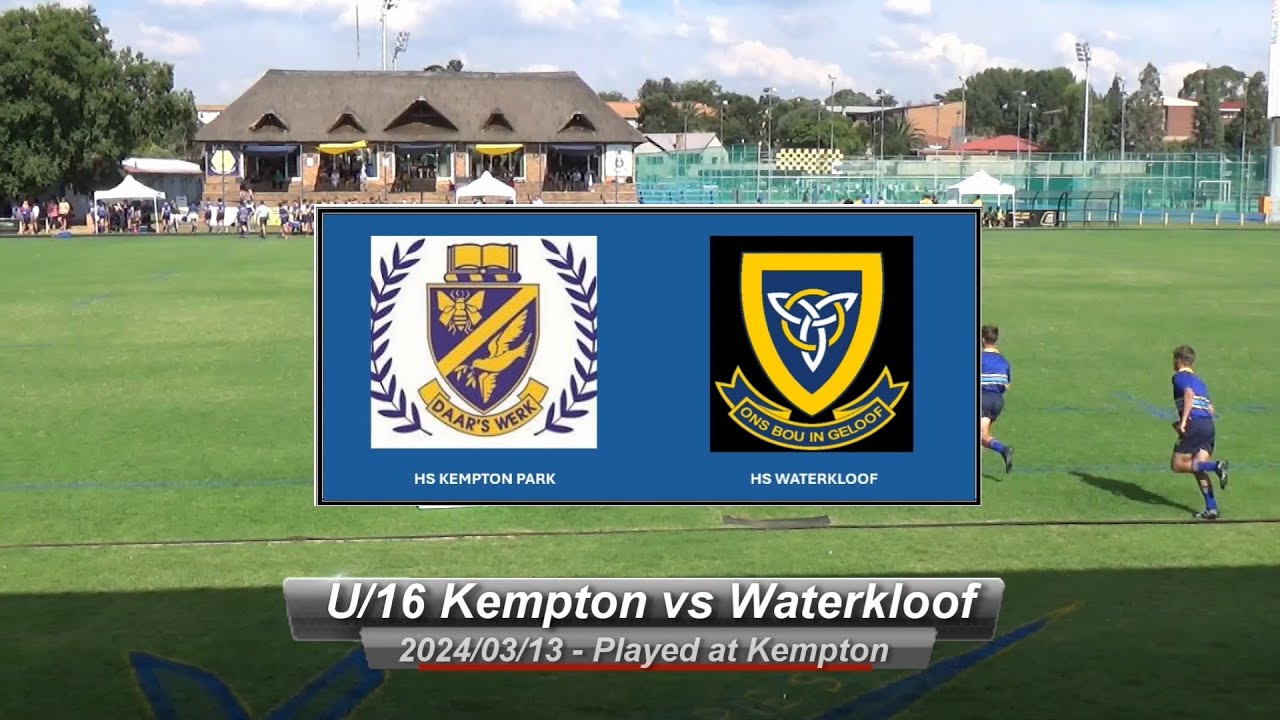 20240313   U/16 Kempton vs Waterkloof by Kempton Park Hoërskool