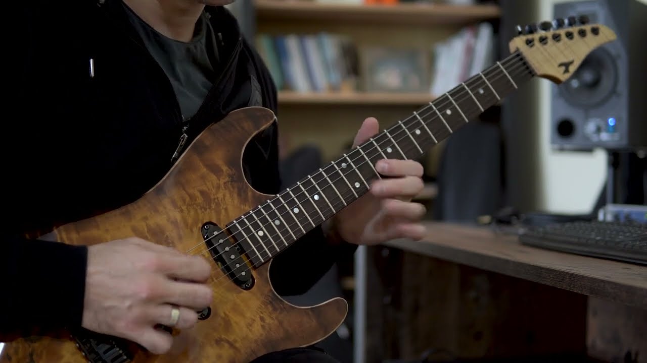 Fractal Audio Mesa Boogie Mark 4 crunch, improv by Nick K