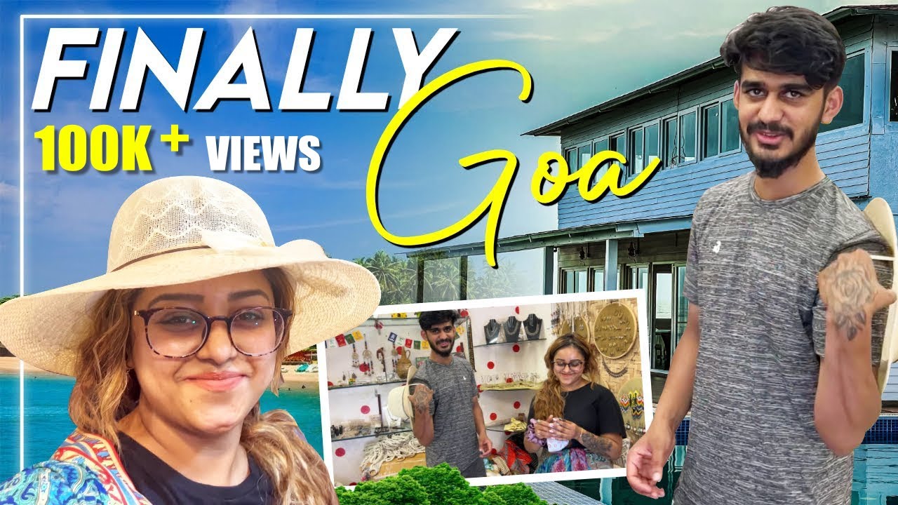 Finally Reached Goa 🏖👜 | Dhanushree| Goa Vlog 1