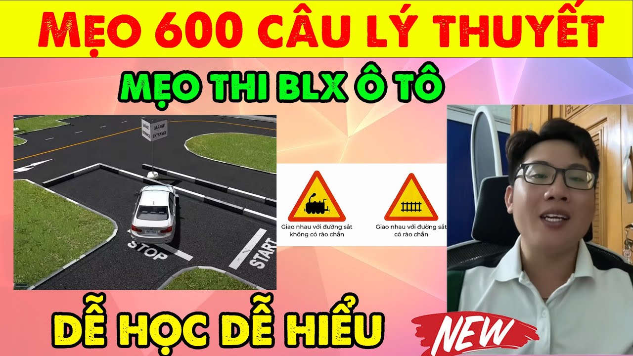 Mẹo Thi BLX Ô tô Học Là Đỗ Mới Nhất 2026 | Thầy Tuấn Tận Tình