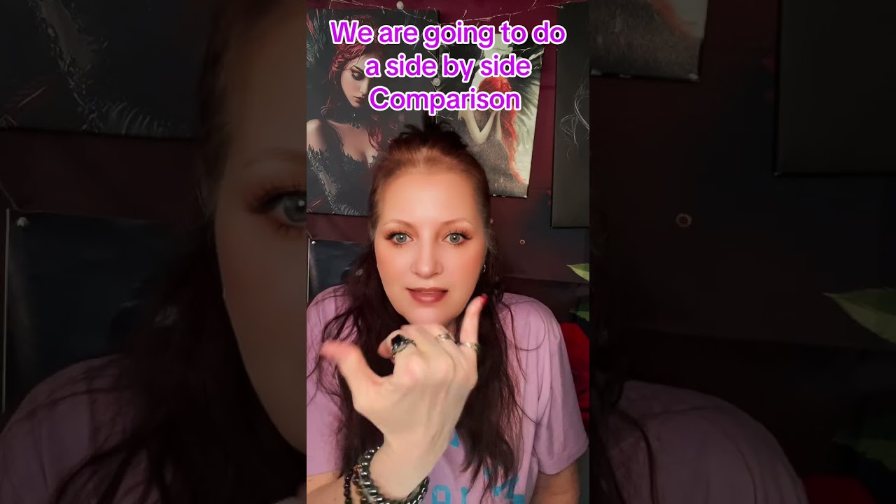 We are going to do side by side comparisons!