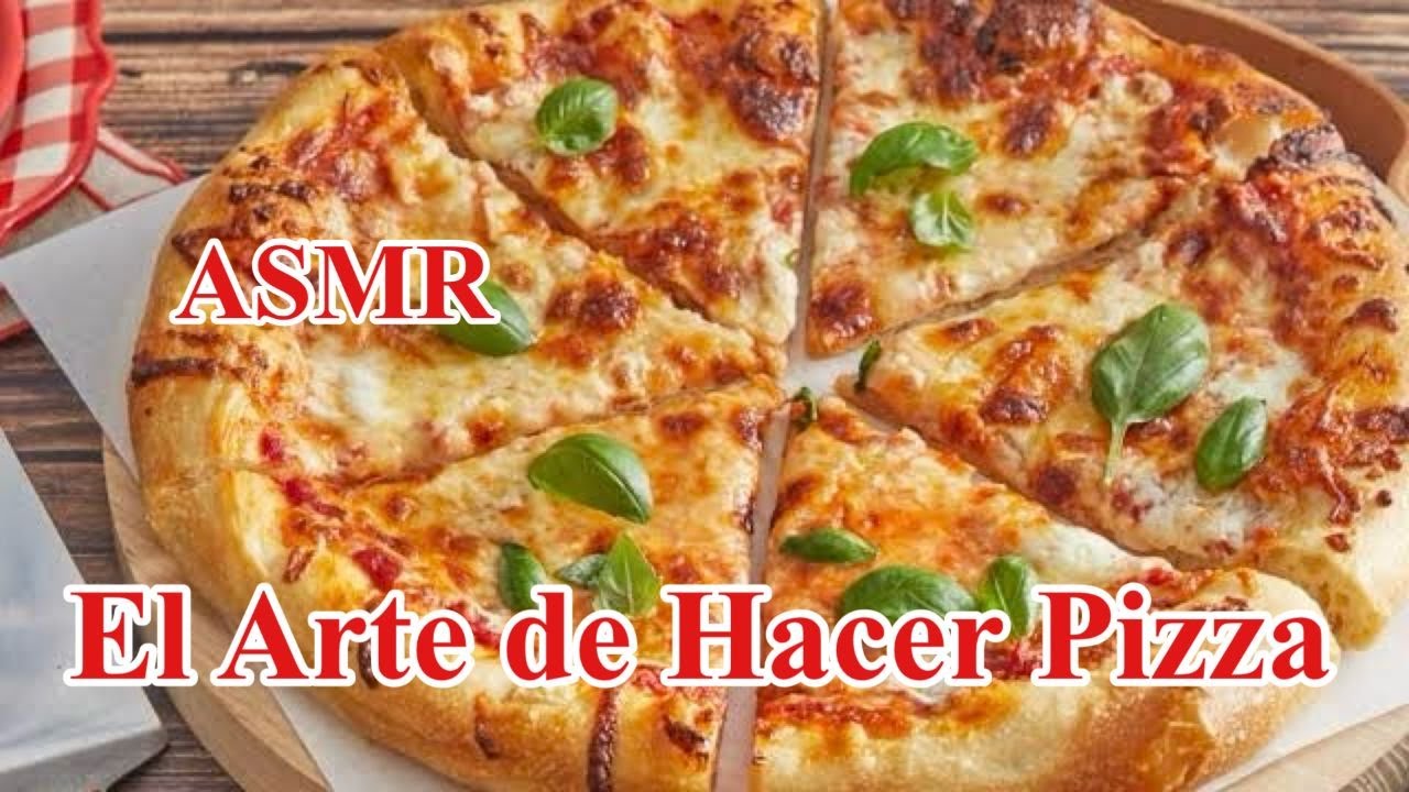 El Arte de Hacer Pizza | ASMR     #asmr #asmrsounds #pizza