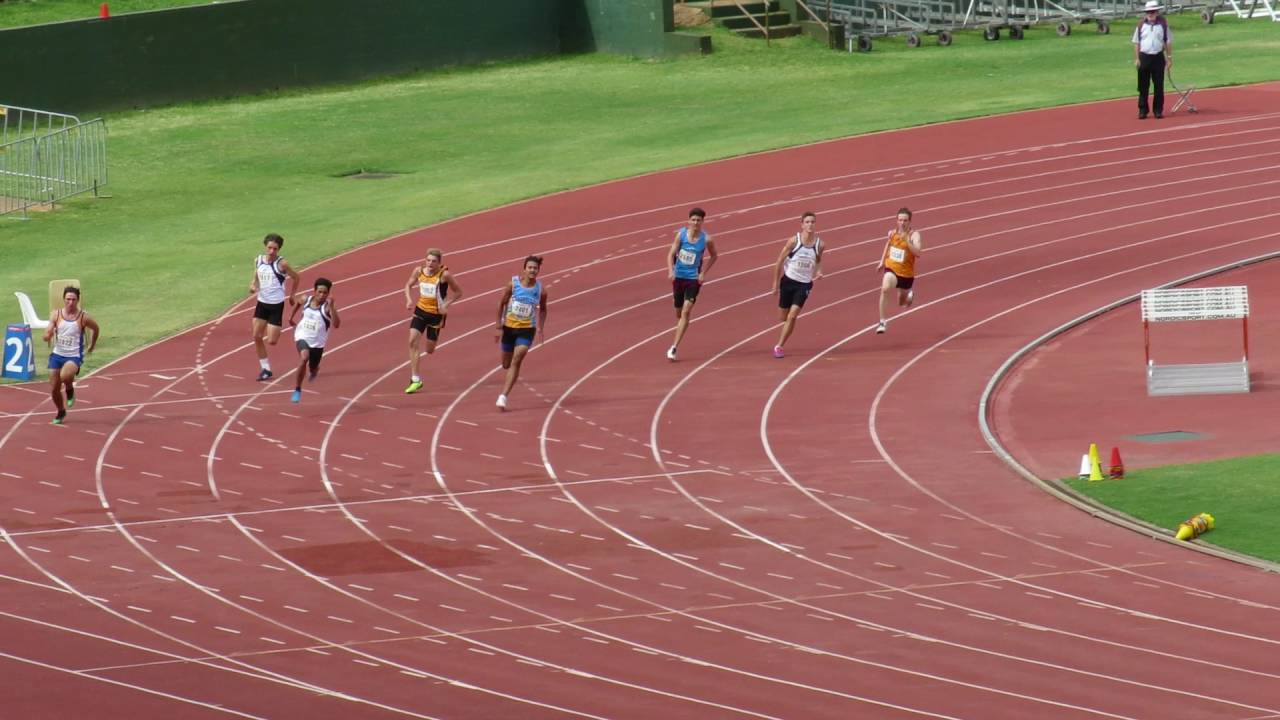 200m Final 14M Xavier Savage 22.76 +0.8 Qld State Championships 2016