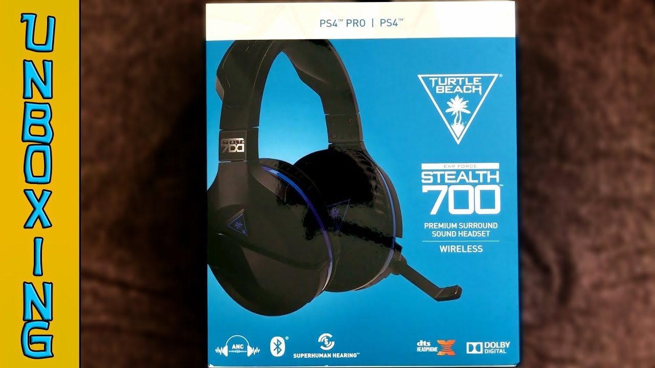 UNBOXING! Turtle Beach Stealth 700 Wireless Surround Sound Gaming Headset Review