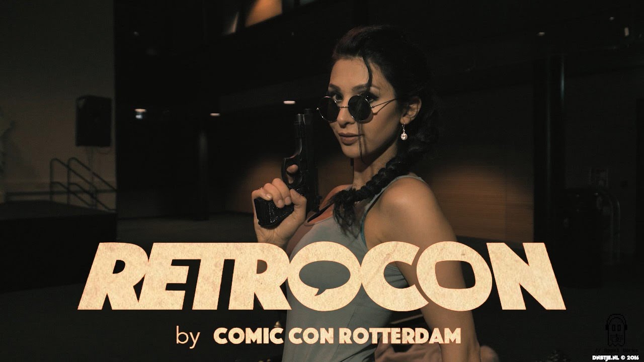 4k - Retrocon ComicCon Rotterdam 2016 - Cosplay Music Video