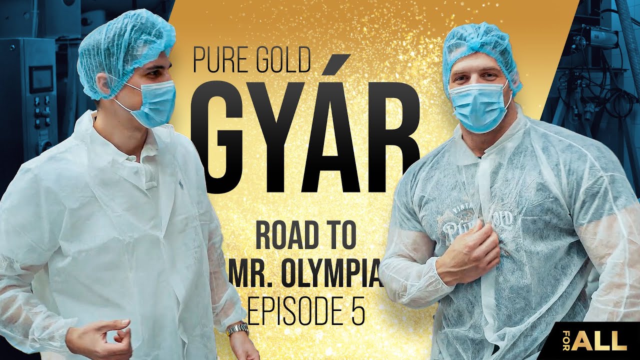 Gyárlátogatás és vizsgálatok- Király Laci IFBB Pro, Road to Mr.Olympia 2021, EP5
