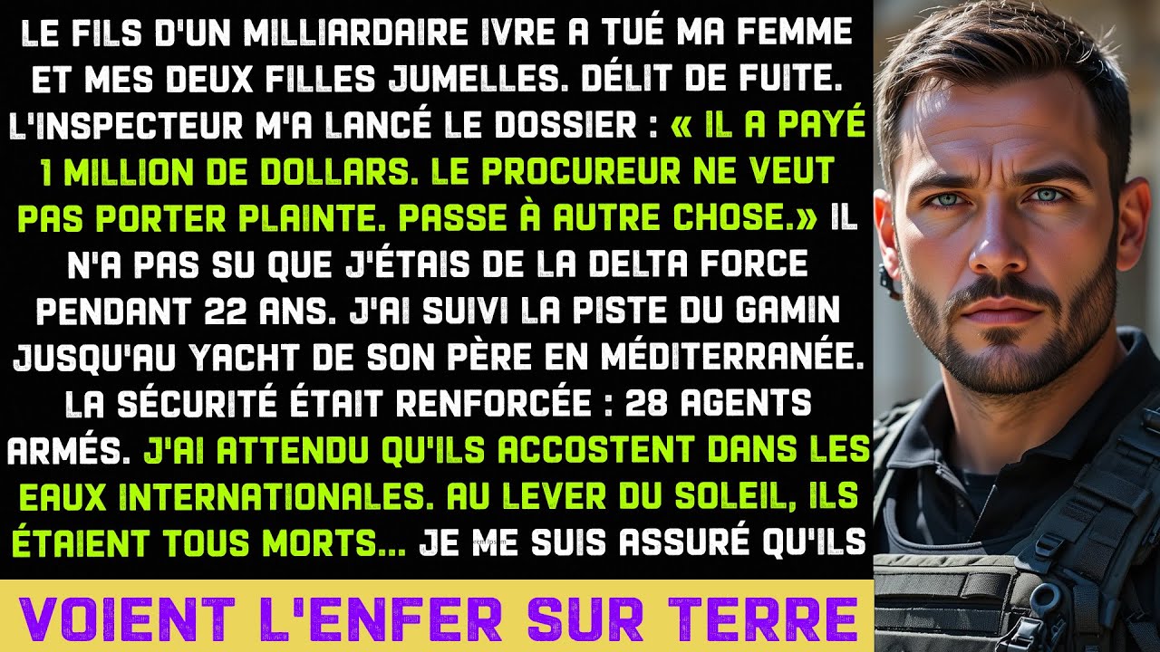 Fils de milliardaire écrase ma femme et enfants—Flic: « Il a payé 1M$, affaire close, avancez »
