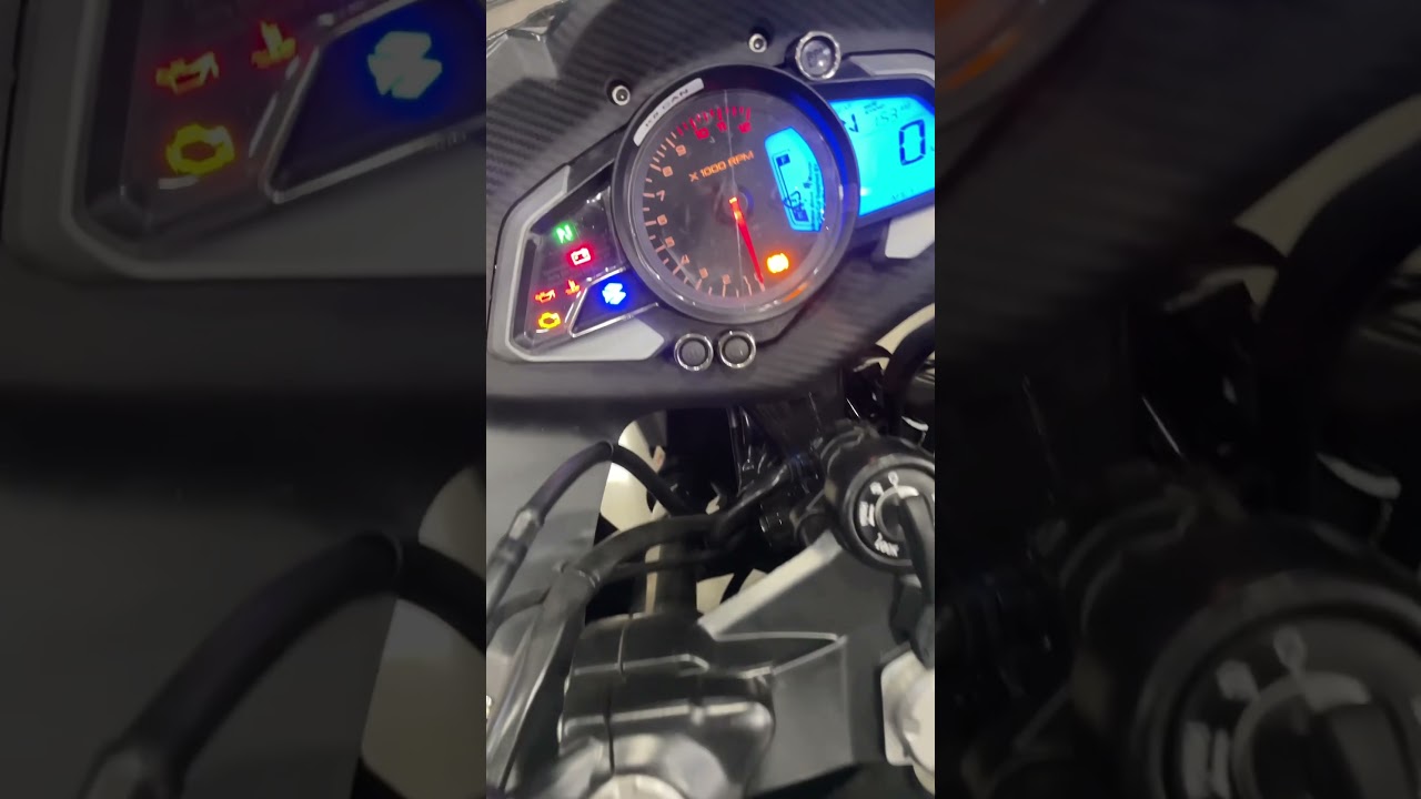 Bajaj pulsar Rs200 new speedometer #rs200 #rs200bs6 phase 2