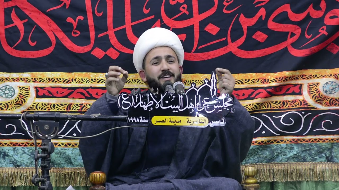 نعي الشيخ علي الزيرجاوي اليله الأولى ذكرى استشهاد الامام الكاظم ع 