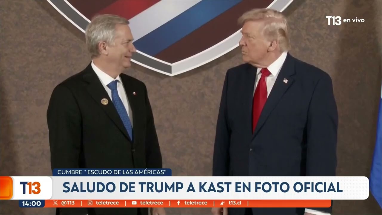 Pdte. Trump felicitó a Kast por su triunfo en las elecciones