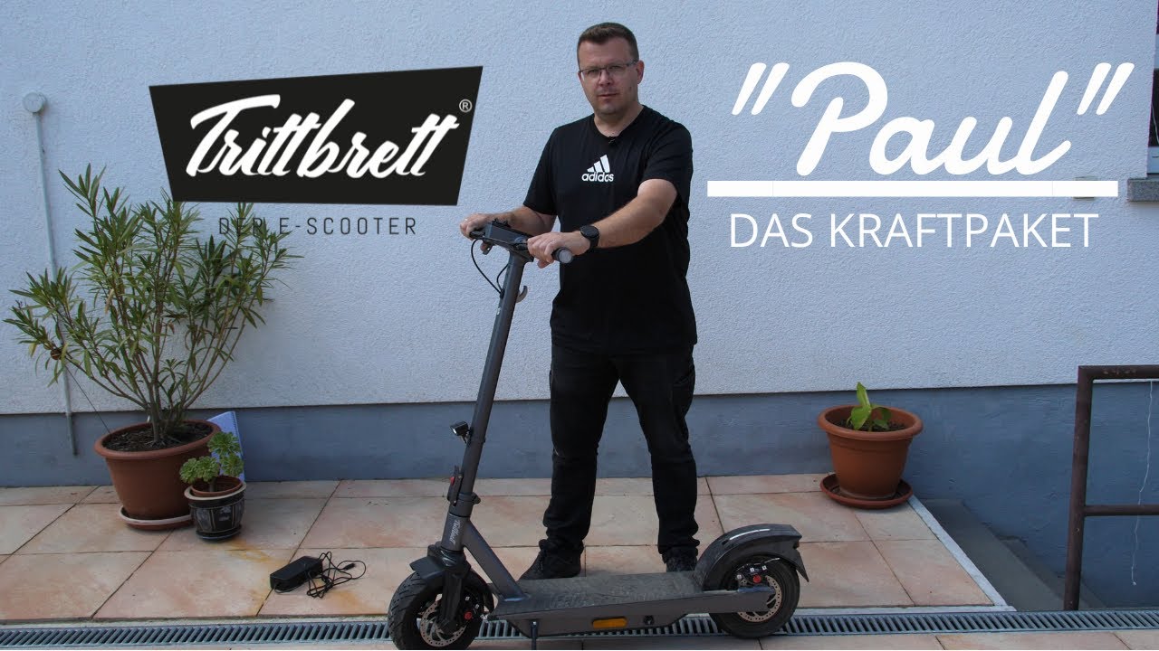 Trittbrett Paul I DAS KRAFTPAKET für Straße & Gelände 💪🏻 I Quer durch den Wald oder 75 Km weit !