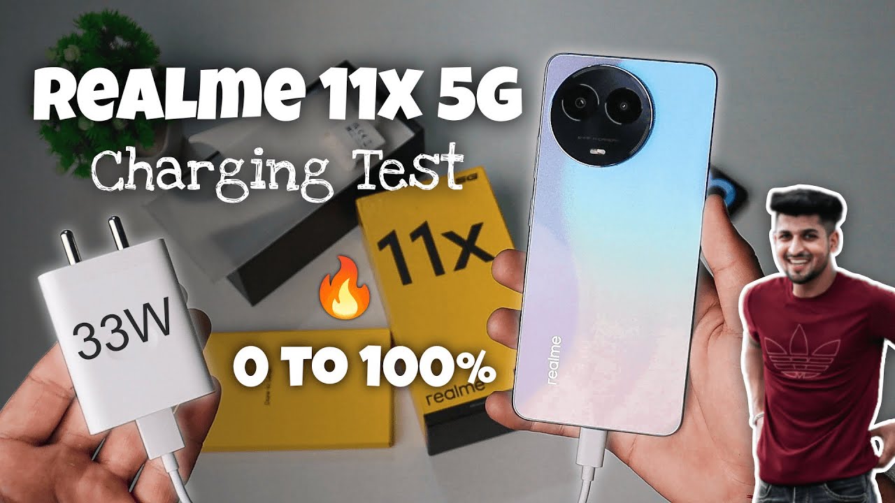 Realme 11x 5G Charging Test 33W | 0 to 100%