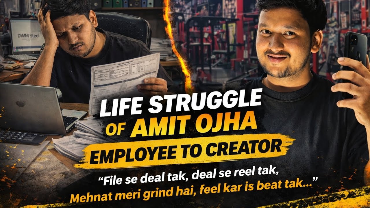 🔥 LIFE STRUGGLE 🔥Employee to Creator Journey.#song #creator  #newsong#lifeisbutadream#viralvideo