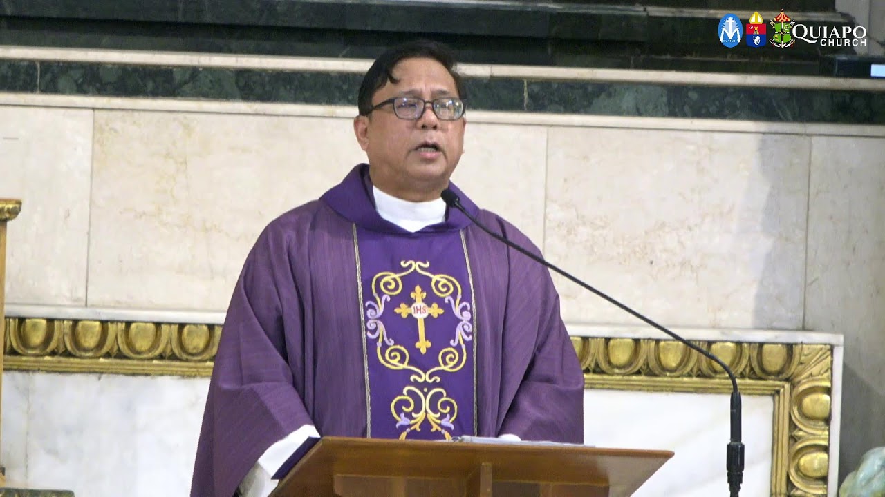 #QuiapoChurch 12:15 PM LIVE MASS • 22 FEBRUARY 2026 • 1st SUNDAY of LENT • OPUS SANCTI PETRI