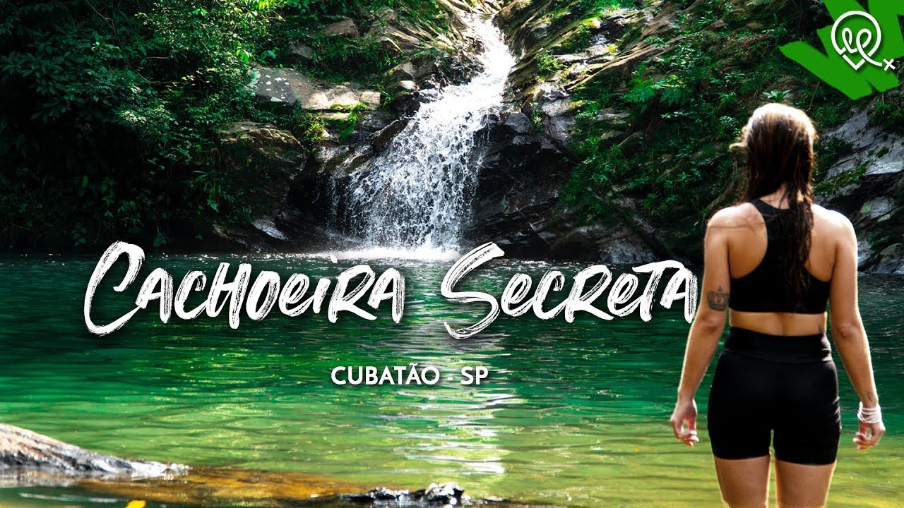 Cachoeira SECRETA da Lagoa Azul - CUBATÃO