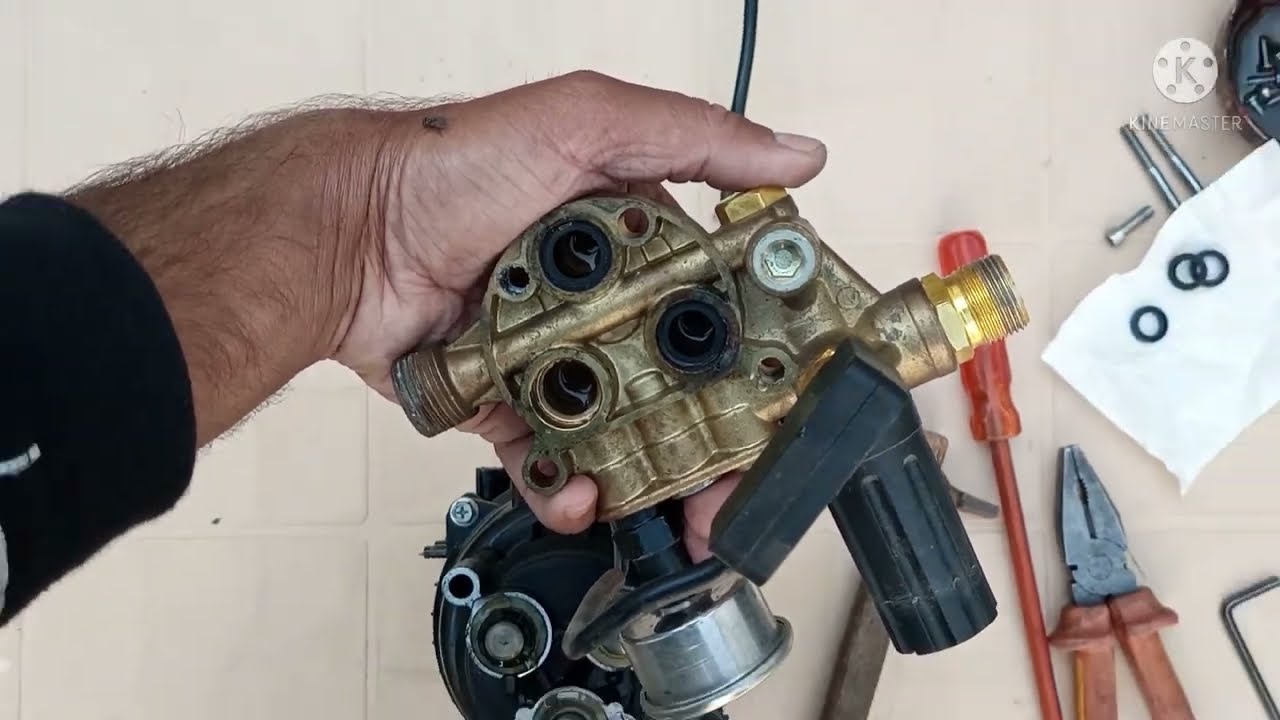 StarQ awp 2.8 Pressure Washer WATER LEAKAGE PROBLEM. Water Seal Replacement in StarQ awp 2.8
