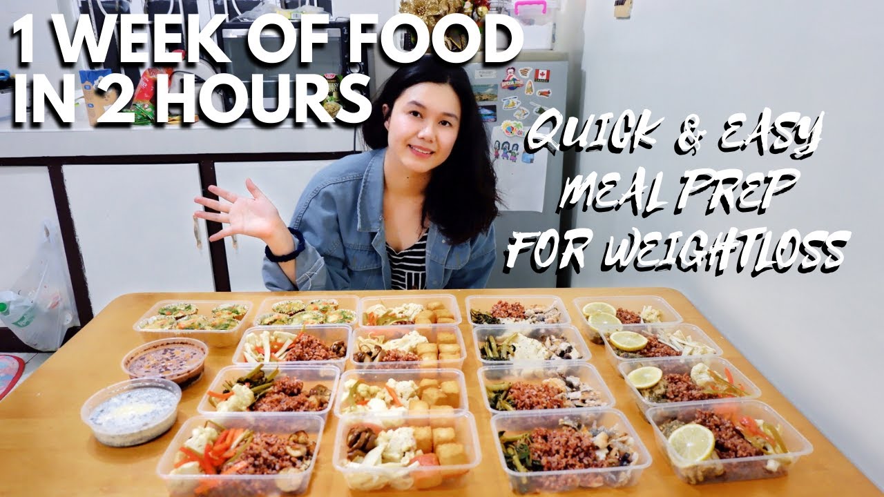 19 Healthy Meals in 2 Hours | Weight Loss Meal Prep