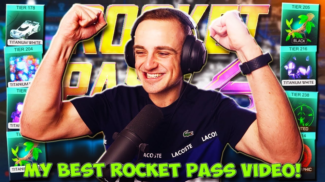 МОЕ ЛУЧШЕЕ И ПОСЛЕДНЕЕ ВИДЕО ПО ROCKET PASS 6! | Открытие уровней Rocket Pass в Rocket League в ч...