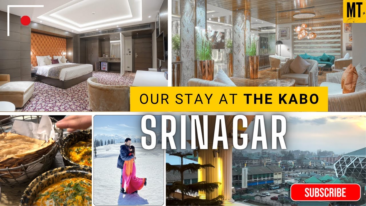 Best Hotel in Srinagar, Kashmir | The Kabo Luxury Hotel Room Tour + Buffet Review