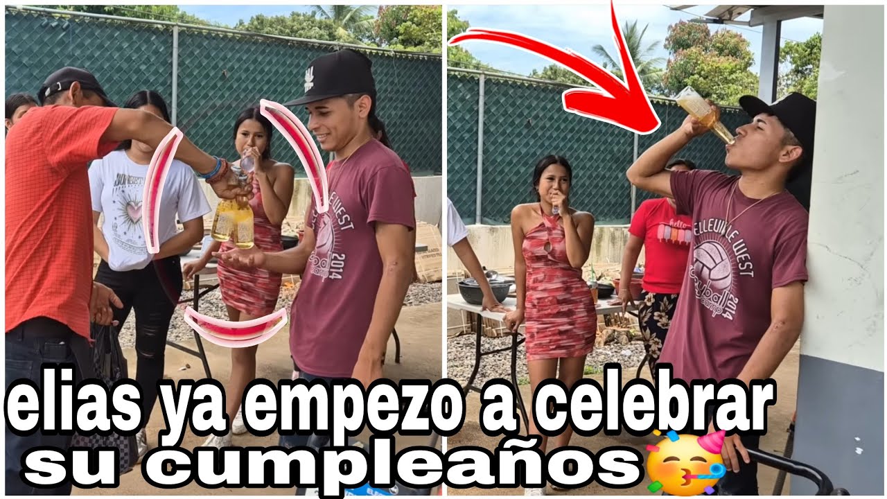 trucha fue el unico que le dio regalo a elias/todos agacharon la cara de vergüenza😱empezo la fiesta🥳