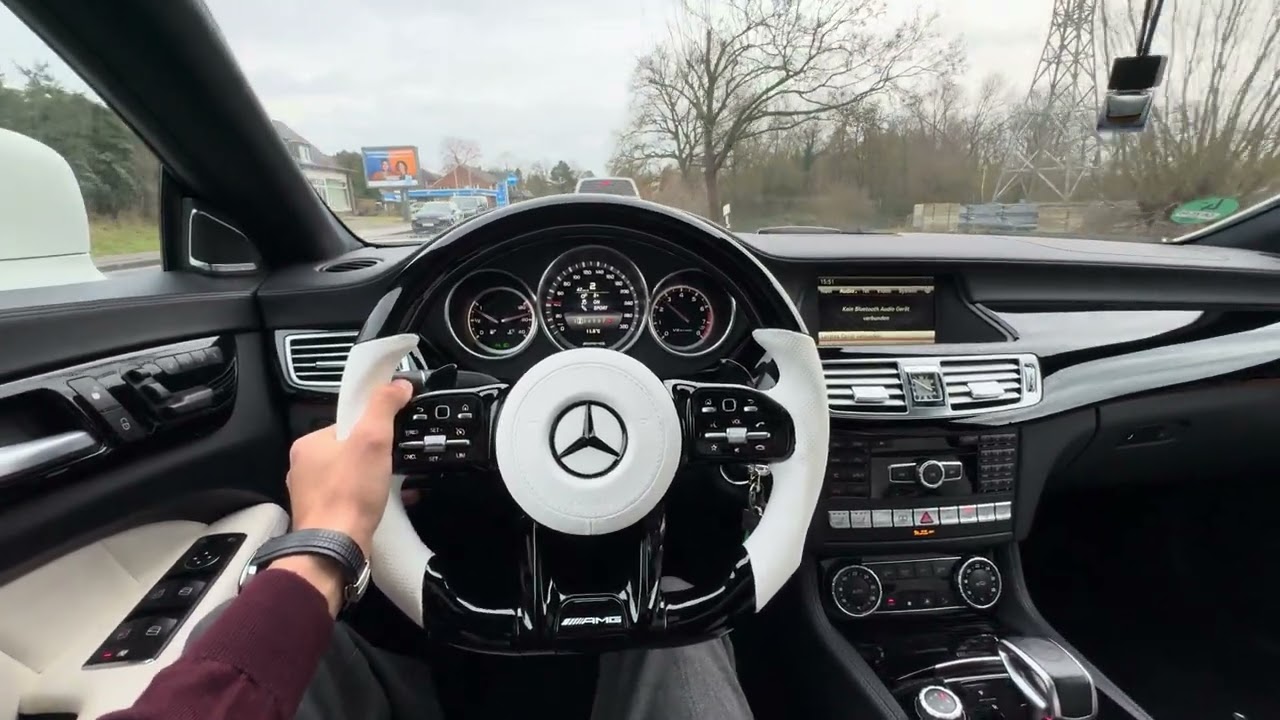 POV-Fahrt im Mercedes-AMG CLS 63 S | Lenkradmanufaktur