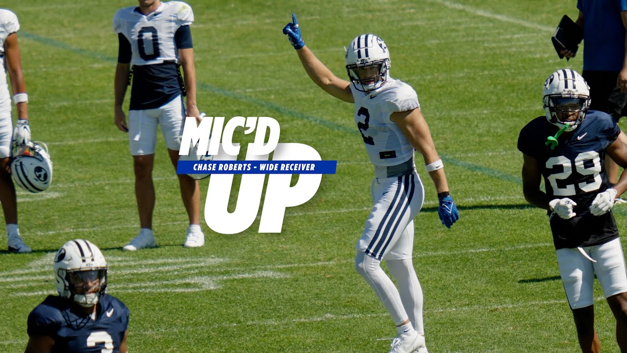 MIC'D UP with Chase Roberts || BYU FOOTBALL