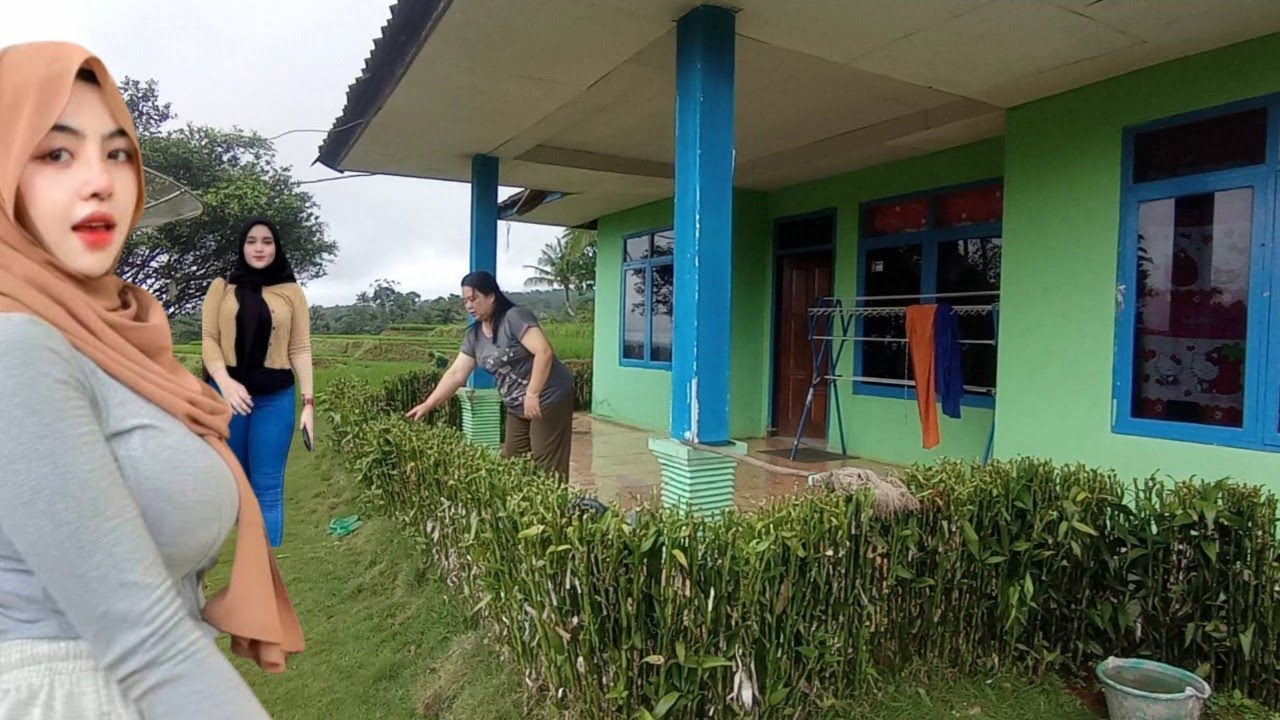 WOW..Bikin Kaget Ngintip Kehidupan Janda Desa Bohay Di Kampung Pedalaman Terpencil Di Tengah Sawah