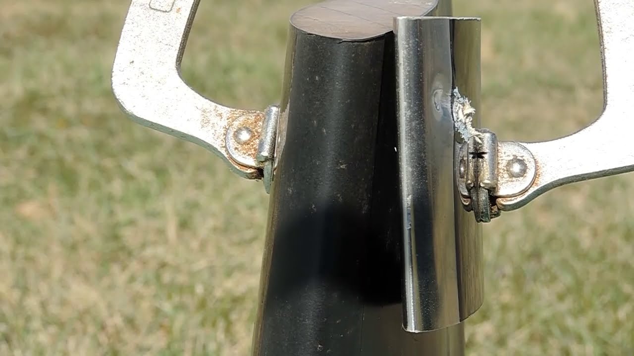 MT Prop Shot with  22 Rifle then owner repair procedure described