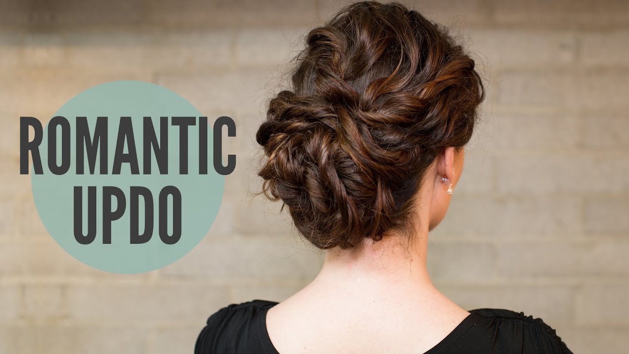 How To:Curly Romantic Updo