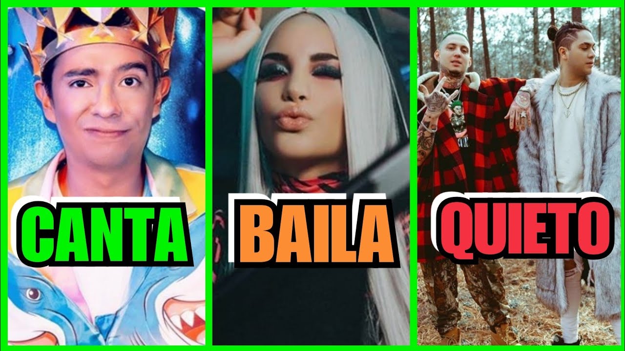 CANTA - BAILA - NO HAGAS NADA I NIVEL: ROAST YOURSELF y CANCIONES DE YOUTUBERS
