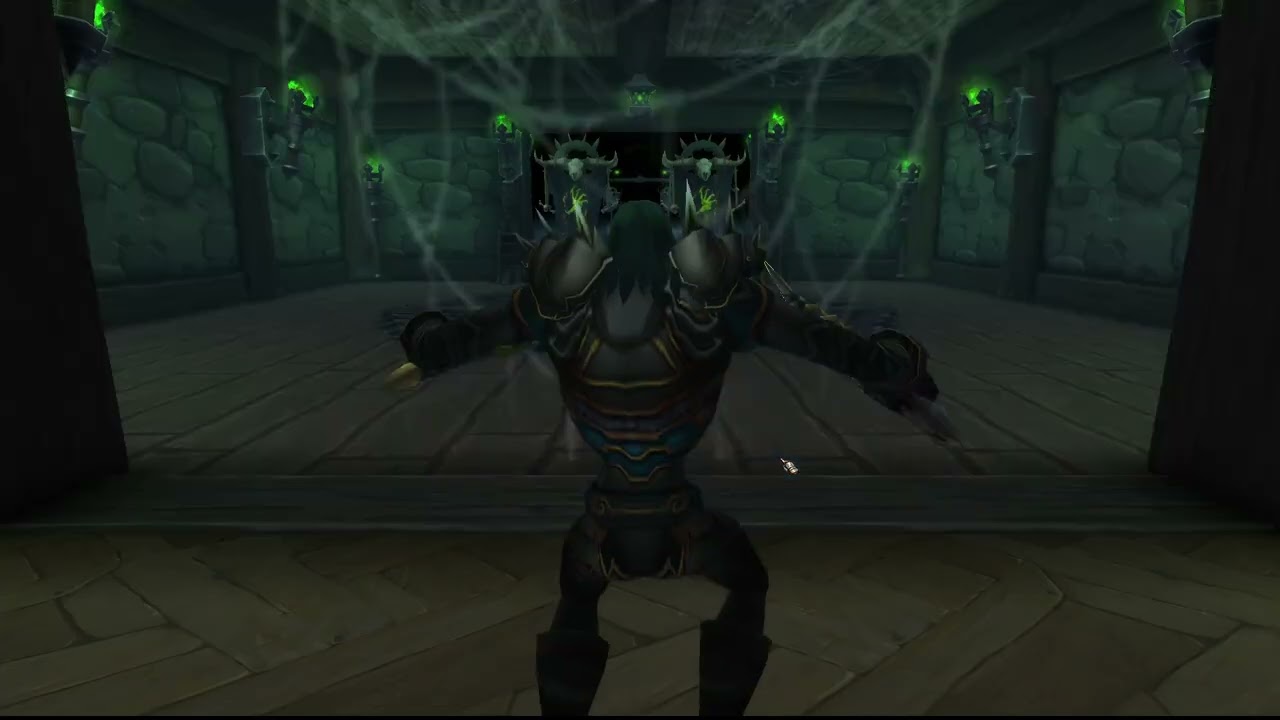 Wow Player Housing - Forsaken Fel theme ♻️♻️♻️