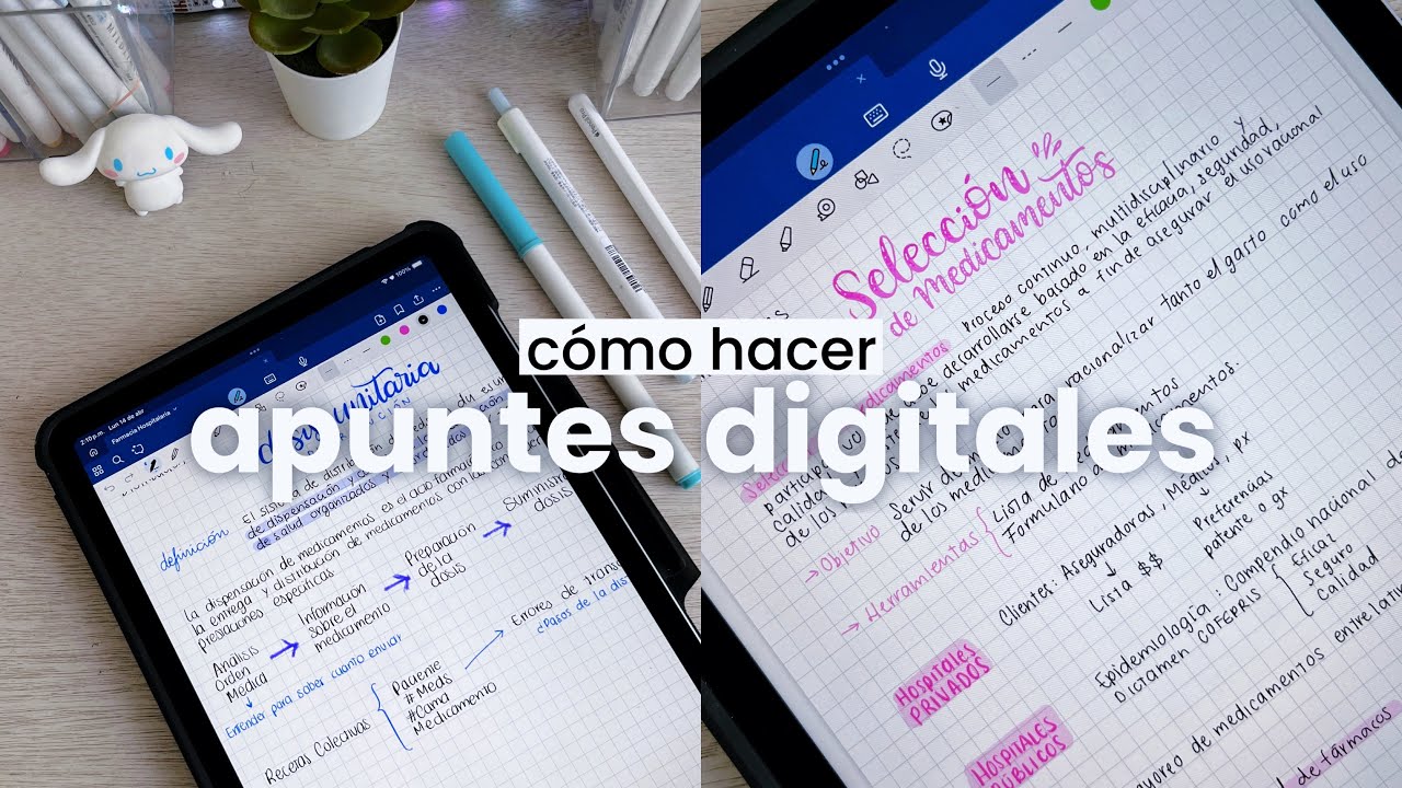 APRENDE a HACER APUNTES DIGITALES - DanielaGmr ✨